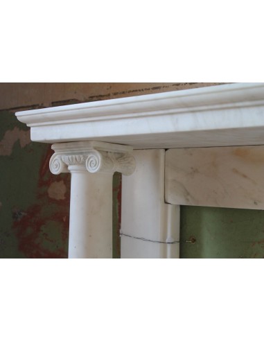 500 ANTIQUE ELEGANT EMPIRE STYLE FIREPLACE IN...