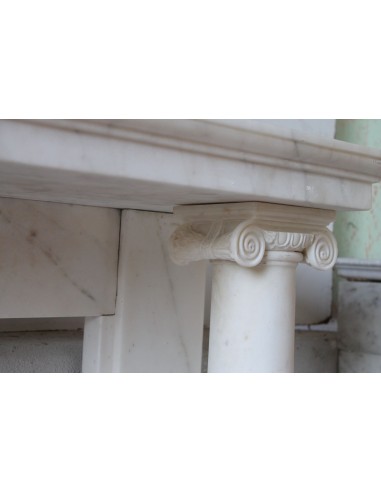 500 ANTIQUE ELEGANT EMPIRE STYLE FIREPLACE IN...