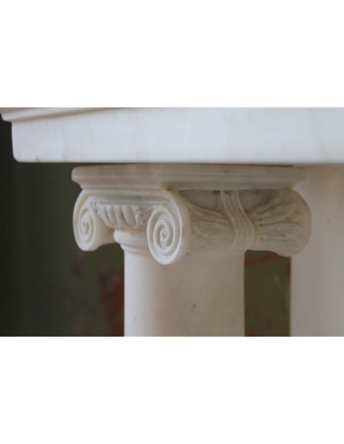 500 ANTIQUE ELEGANT EMPIRE STYLE FIREPLACE IN...