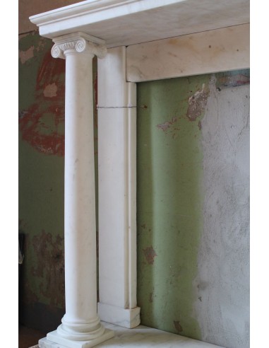 500 ANTIQUE ELEGANT EMPIRE STYLE FIREPLACE IN...