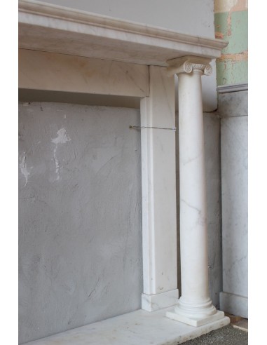 500 ANTIQUE ELEGANT EMPIRE STYLE FIREPLACE IN...