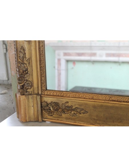 006G CAMINIERA  STILISTICAMENTE FELICE MELANGE DI NEOCLASSICO E BAROCCO