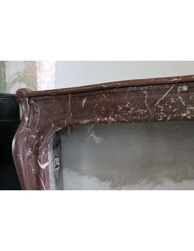 600 AG ORIGINAL ART NOUVEAU FIREPLACE MANTEL IN...