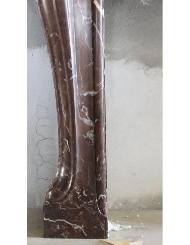 600 AG ORIGINAL ART NOUVEAU FIREPLACE MANTEL IN...