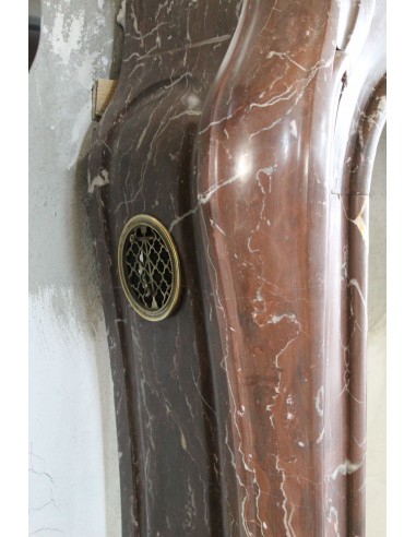 600 AG ORIGINAL ART NOUVEAU FIREPLACE MANTEL IN...