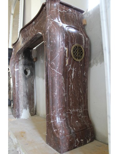 600 AG ORIGINAL ART NOUVEAU FIREPLACE MANTEL IN...