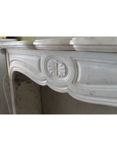 035 ONE-OF-A-KIND LOUIS XV "ORCHIS" FIREPLACE...