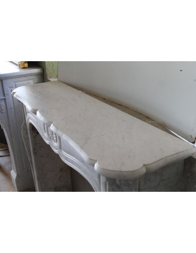 035 ONE-OF-A-KIND LOUIS XV "ORCHIS" FIREPLACE...