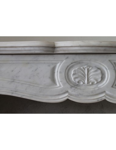 035 ONE-OF-A-KIND LOUIS XV "ORCHIS" FIREPLACE...