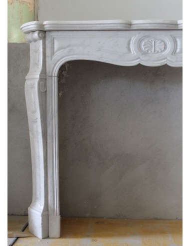 035 ONE-OF-A-KIND LOUIS XV "ORCHIS" FIREPLACE...