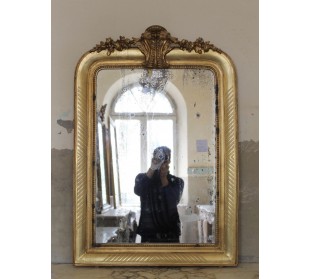 003P GRAZIOSA SPECCHIERA BAROCCA CON CIMASA FLOREALE