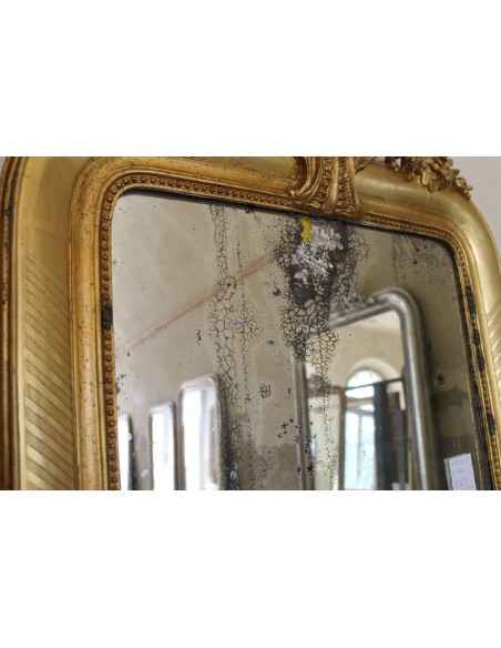 003P GRAZIOSA SPECCHIERA BAROCCA CON CIMASA FLOREALE