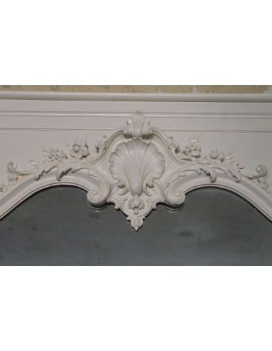 033G CAMINIERA BIANCO LACCATA PARTICOLARMENTE...