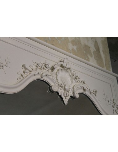 033G CAMINIERA BIANCO LACCATA PARTICOLARMENTE...