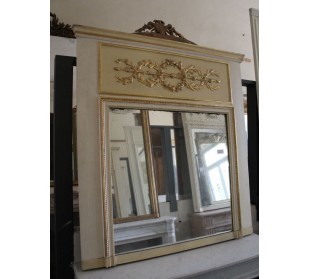 345 G CAMINIERA A PANNELLO CON SUPERFICI LACCATE E...