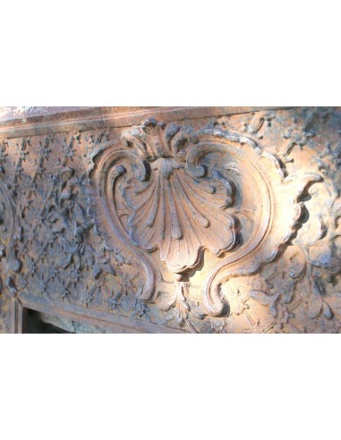 CG 048 ECCEZIONALE CONTROCUORE CAMINO LUIGI XVI...