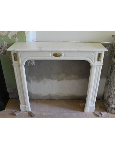 303 ANTIQUE LOUIS XIV "PARISIENNE" FIREPLACE...