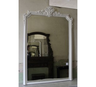 023G GRANDE CAMINIERA BAROCCA CON SPECCHIO D'ORIGINE