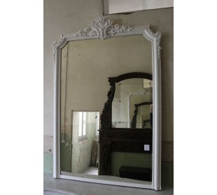 023G GRANDE CAMINIERA BAROCCA CON SPECCHIO D'ORIGINE 2