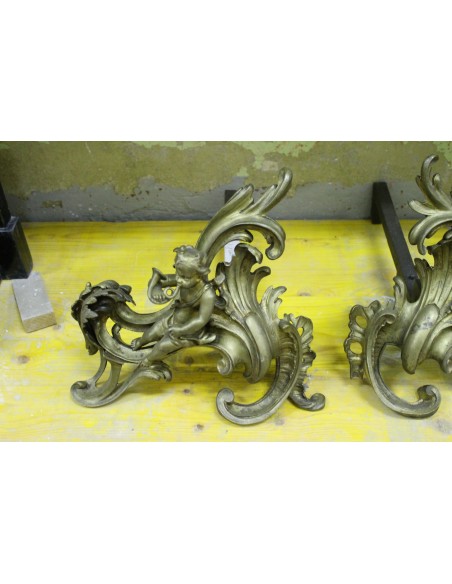 001 MERAVIGLIOSA COPPIA DI PUTTI MUSICI