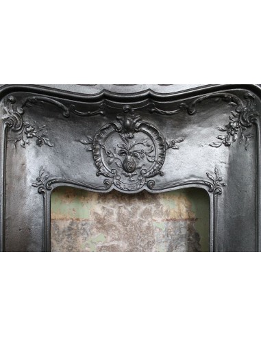 001GH ANTIQUE ART NOUVEAU CAST-IRON "LARCHER...