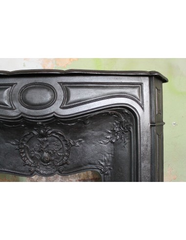 001GH ANTIQUE ART NOUVEAU CAST-IRON "LARCHER...
