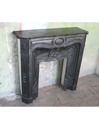 001GH ANTIQUE ART NOUVEAU CAST-IRON "LARCHER...