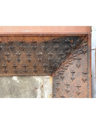 CG 093 CONTROCUORE CAMINETTO RAFFIGURANTE IL...