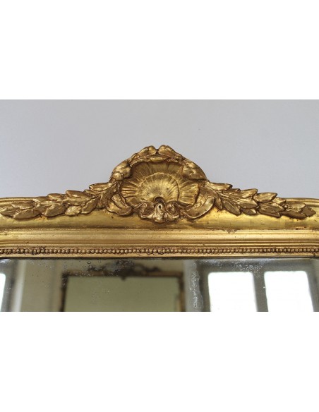 260 ORIGINALISSIMA QUANTO GRAZIOSA SPECCHIERA LUIGI XV CON CIMASA E PERLAGE