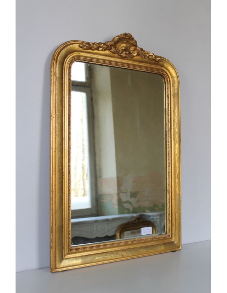 260 ORIGINALISSIMA QUANTO GRAZIOSA SPECCHIERA LUIGI XV CON CIMASA E PERLAGE