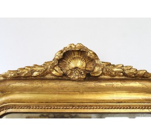 261 SPECCHIERA LUIGI XV IN FOGLIA D'ORO DI PICCOLE... 2