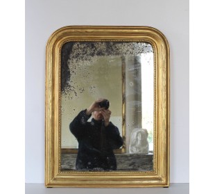 005 SPECCHIERA DORATA DI PICCOLE DIMENSIONI CON DECORO A...