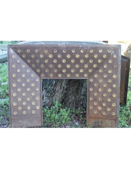 CG 037 CONTROCUORE LIBERTY IN LAMIERA DI FERRO RIBATTUTA