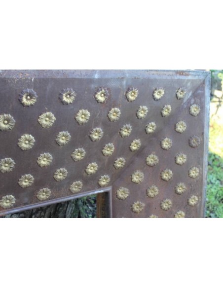 CG 037 CONTROCUORE LIBERTY IN LAMIERA DI FERRO RIBATTUTA