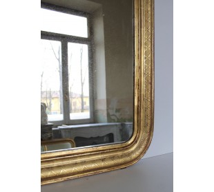 013 ANTICA SPECCHIERA DORATA A VASSOIO, DI PICCOLE... 2