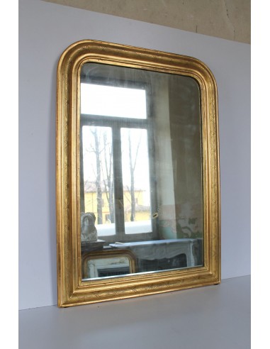 015 SPECCHIERA ANTICA IN FOGLIA D'ORO CON...