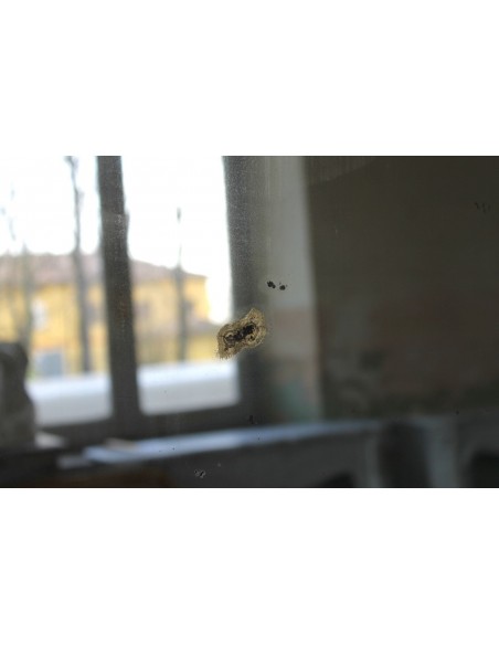 015 SPECCHIERA ANTICA IN FOGLIA D'ORO CON DECORI GEOMETRICI E FLOREALI