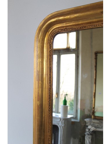 019 PICCOLA SPECCHIERA ANTICA DORATA A VASSOIO...