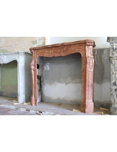 004 ANTIQUE LOUIS XV "POMPADOUR PIED GALBÉ"...