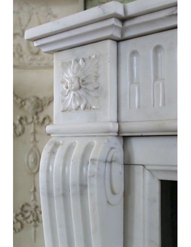 227 ANTIQUE NEOCLASSICAL "DEUX FLEURS GALBÉ"...