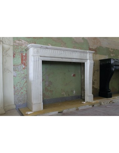 227 ANTIQUE NEOCLASSICAL "DEUX FLEURS GALBÉ"...