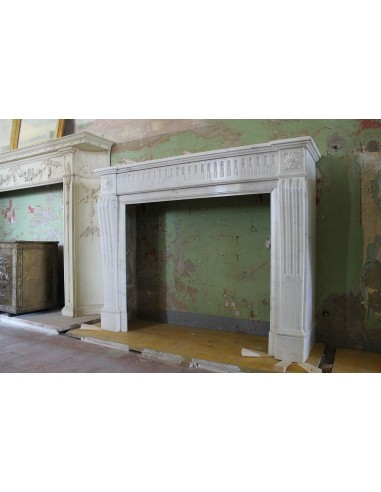 227 ANTIQUE NEOCLASSICAL "DEUX FLEURS GALBÉ"...