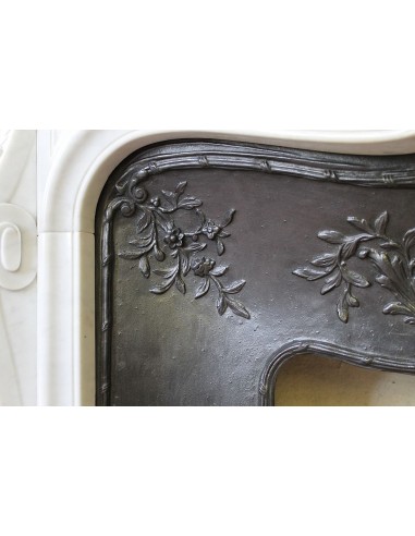 021 AG ANTIQUE LOUIS XV "DAUPHIN" MANTEL CARVED...