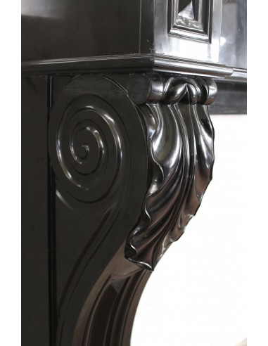 507 AG ANTIQUE “GRIFFE DE LION” FIREPLACE...