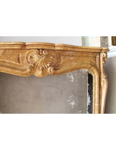 033 ANTIQUE AUTHENTIC LOUIS XV "TROS COQUILLES...