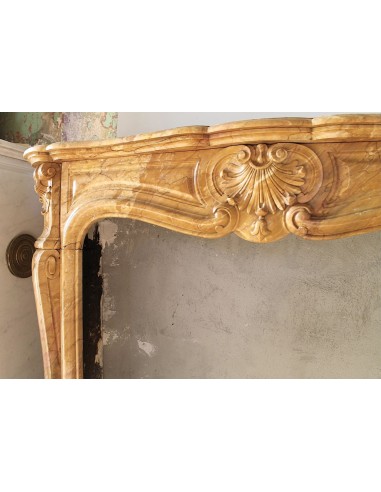 033 ANTIQUE AUTHENTIC LOUIS XV "TROS COQUILLES...