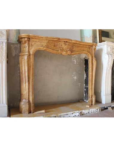 033 ANTIQUE AUTHENTIC LOUIS XV "TROS COQUILLES...