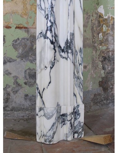 305 BIG ANTIQUE "SALVATOR ROSA” FIREPLACE IN...