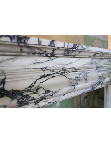 305 BIG ANTIQUE "SALVATOR ROSA” FIREPLACE IN...