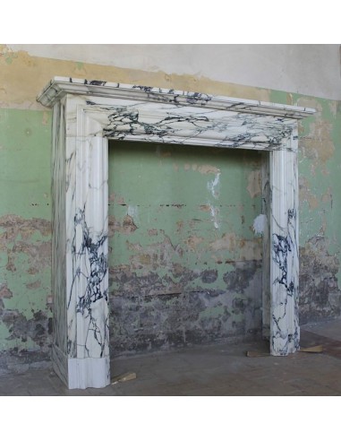 305 BIG ANTIQUE "SALVATOR ROSA” FIREPLACE IN...